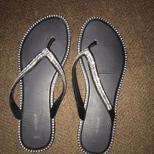 Bling sandals!